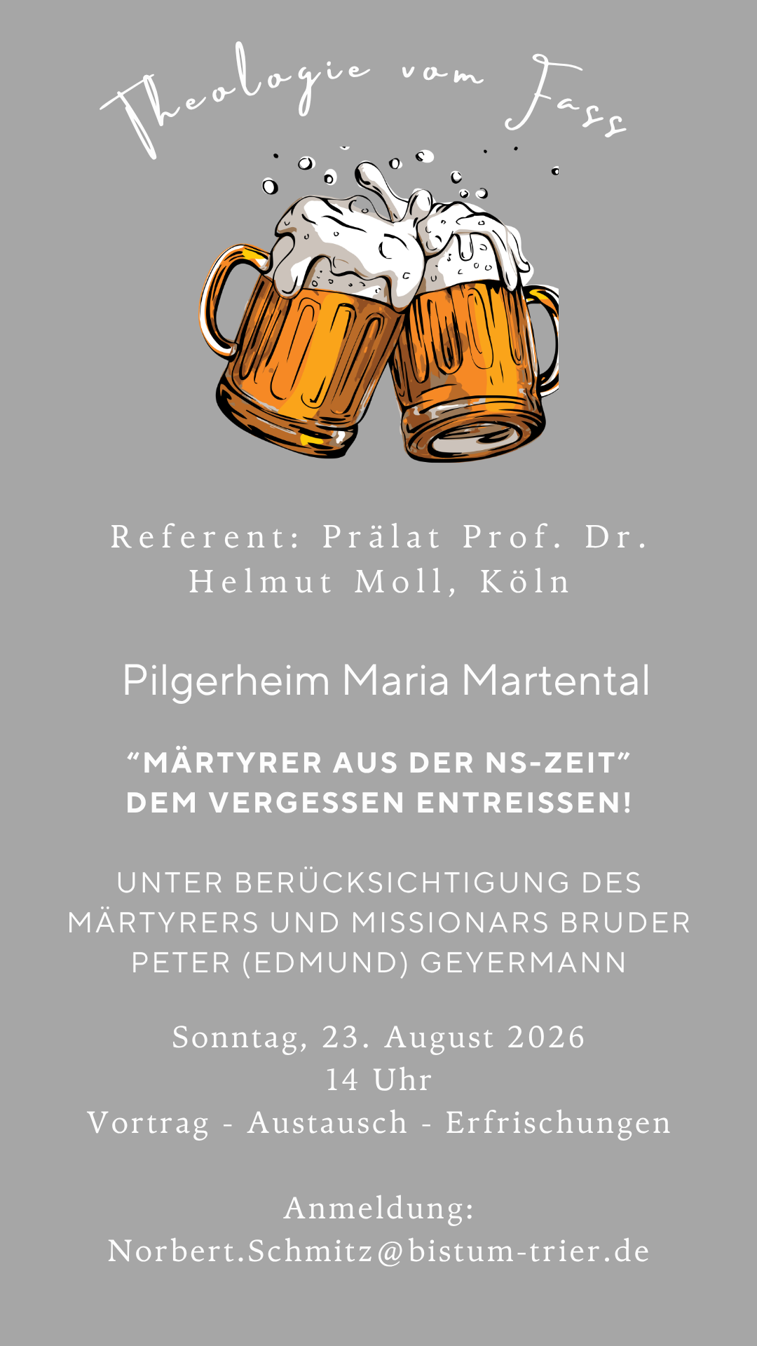 Theologie vom Fass