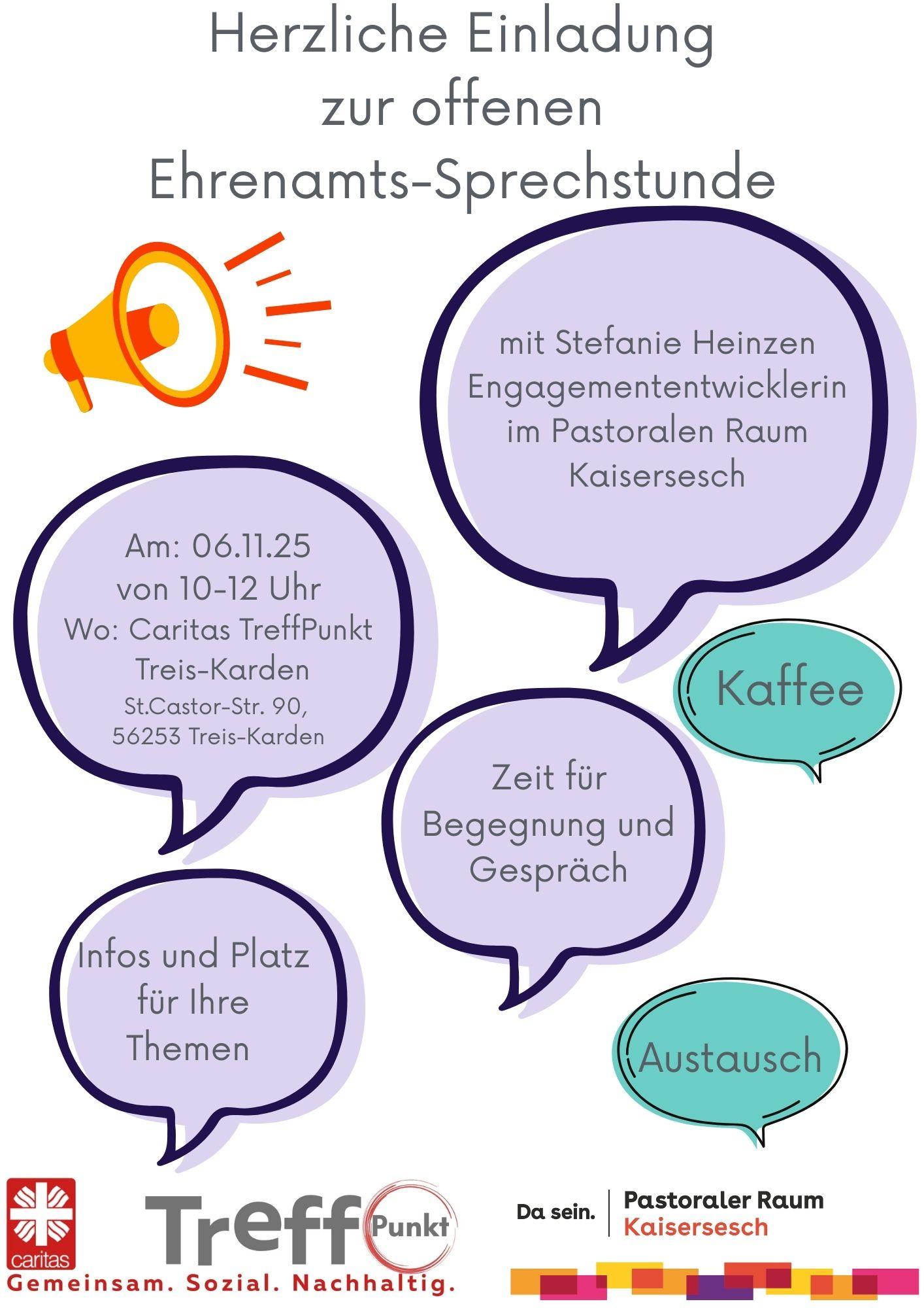 Ehrenamtssprechstunde